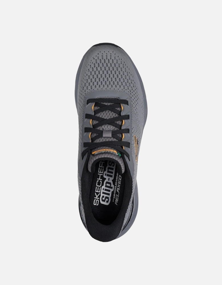 Edgeride Textile Men's Charcoal/Yellow Trainers