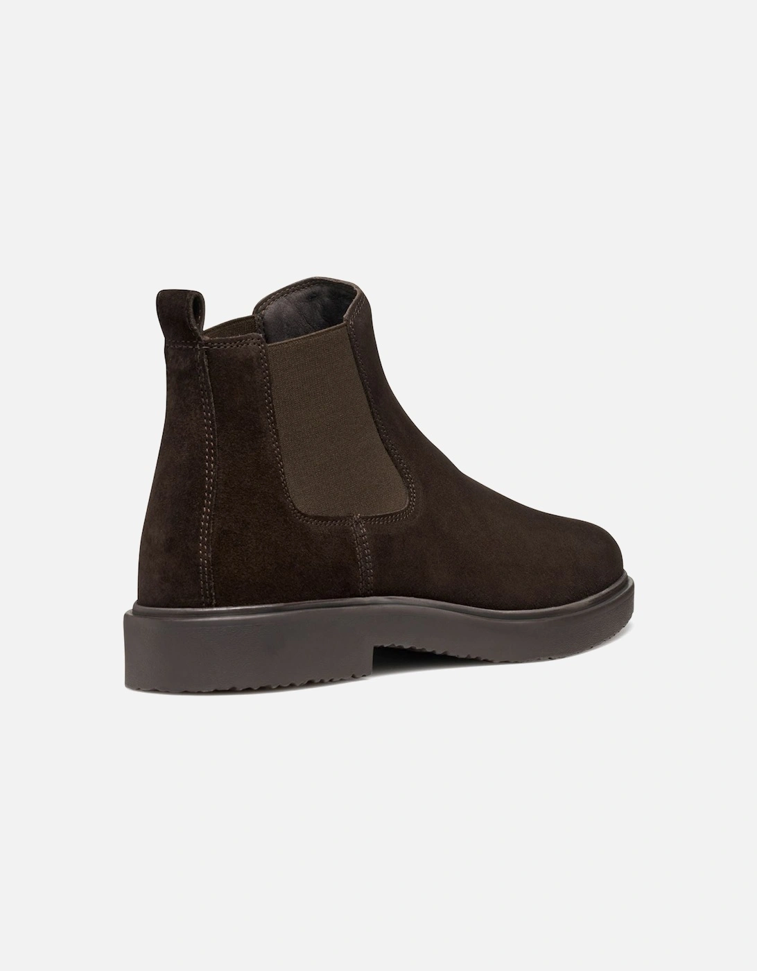 Massimiano B Suede Men's Dark Brown Boots