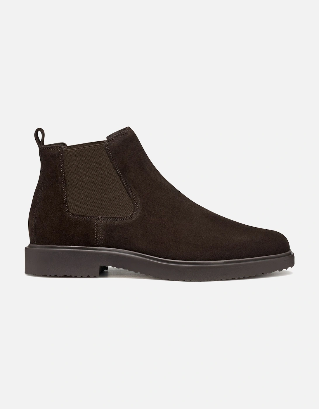 Massimiano B Suede Men's Dark Brown Boots