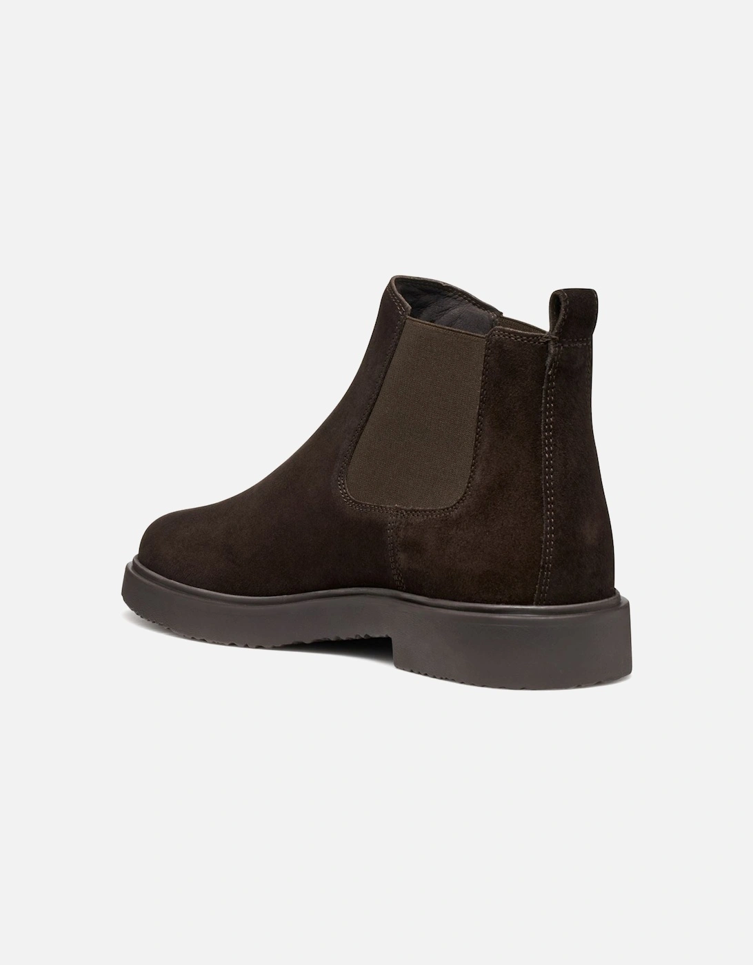 Massimiano B Suede Men's Dark Brown Boots
