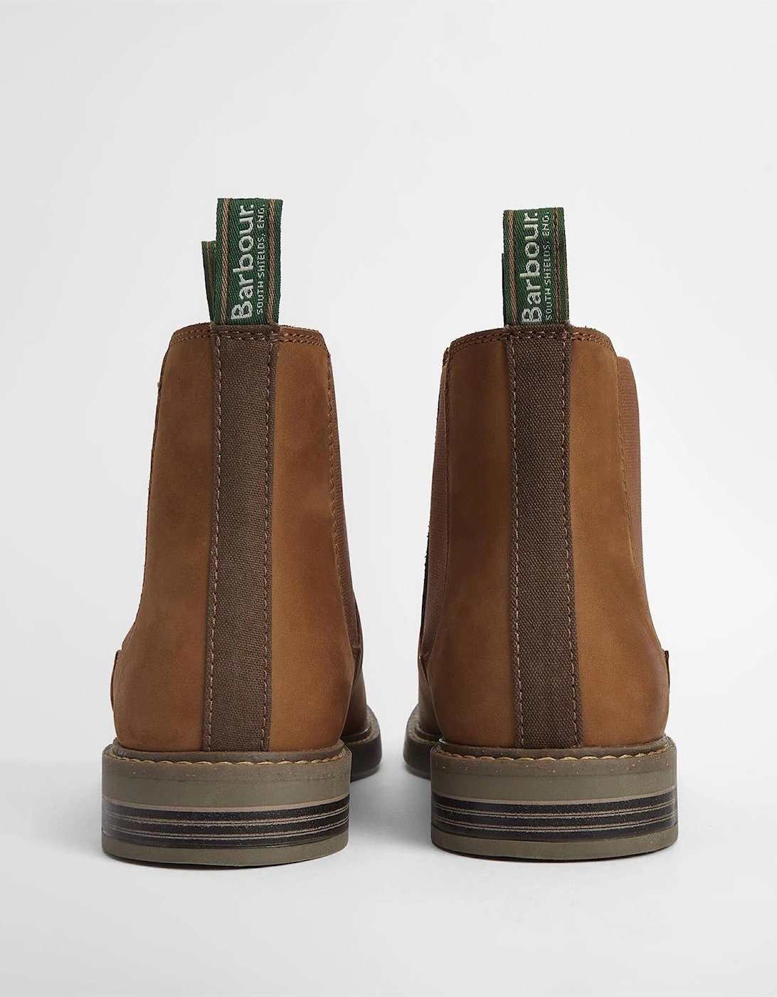Farsley Leather Men's Dark Tan Chelsea Boots