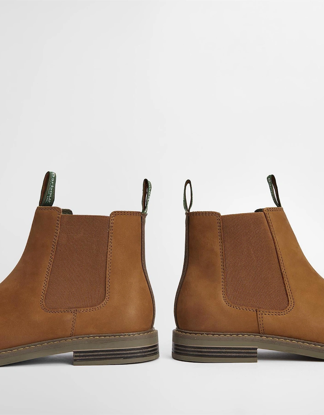 Farsley Leather Men's Dark Tan Chelsea Boots