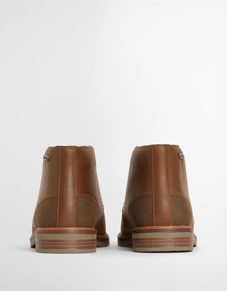 Farsley Leather Men's Dark Tan Chelsea Boots