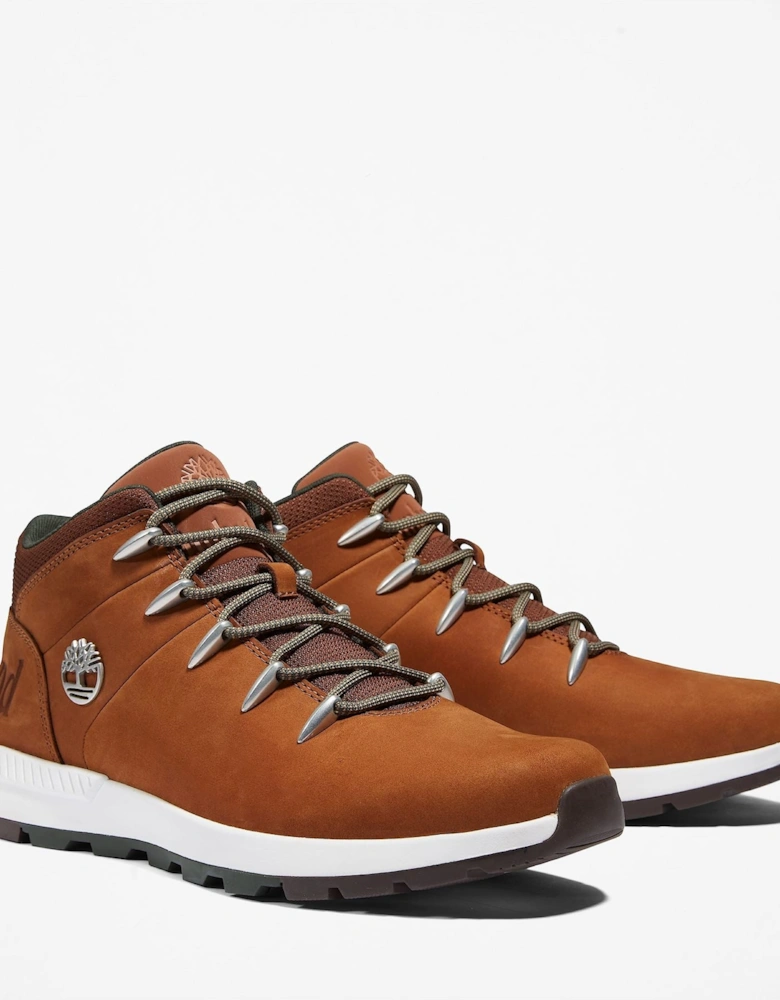 Sprint Trekker Leather Men's Saddle Tan Trainers