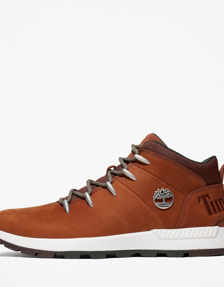 Sprint Trekker Leather Men's Saddle Tan Trainers