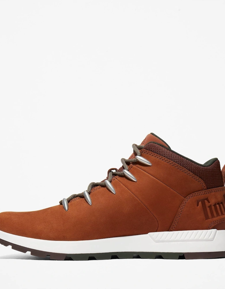 Sprint Trekker Leather Men's Saddle Tan Trainers