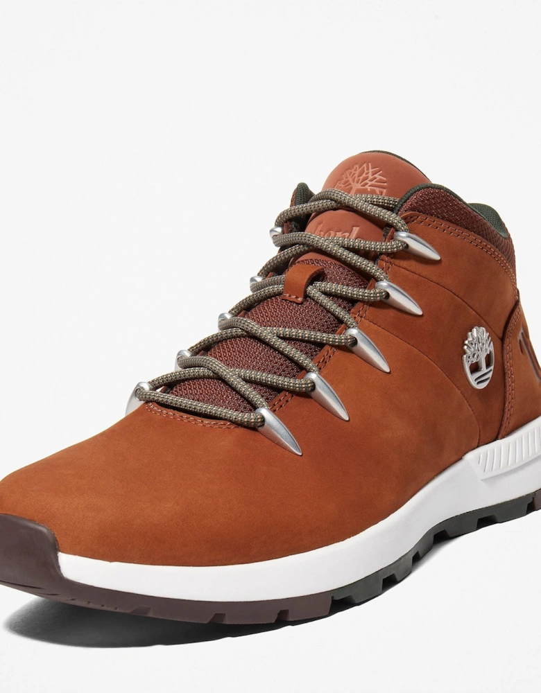 Sprint Trekker Leather Men's Saddle Tan Trainers