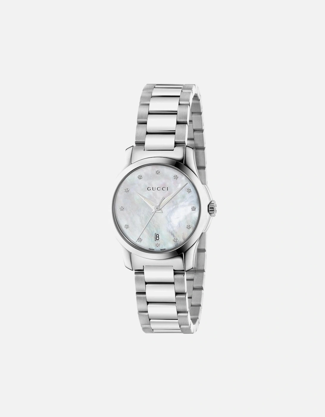 G-Timeless Mother of Pearl Ladies Watch, 7 of 6