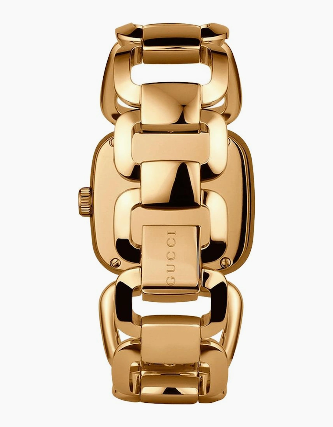 Gucci G-Gucci YA125513 Women's Gold Stainless Steel Watch with Mother of Pearl Dial and Diamond Markers - Image 2