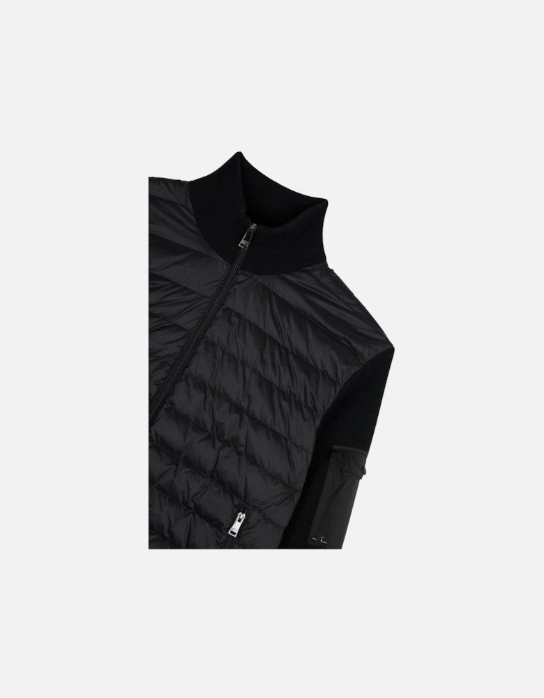 Ultralight Down Tech Zip Cardigan 011 Black