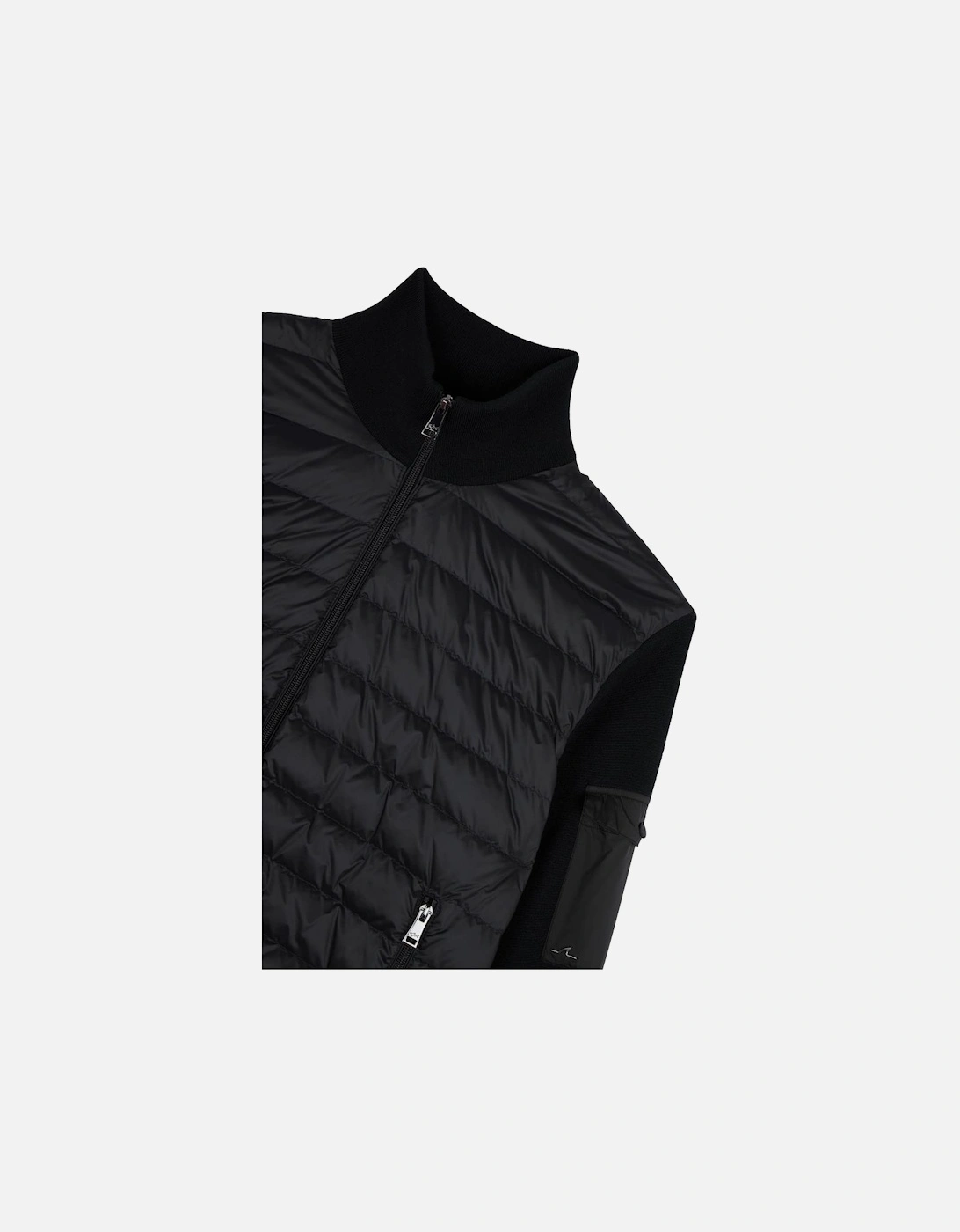Ultralight Down Tech Zip Cardigan 011 Black