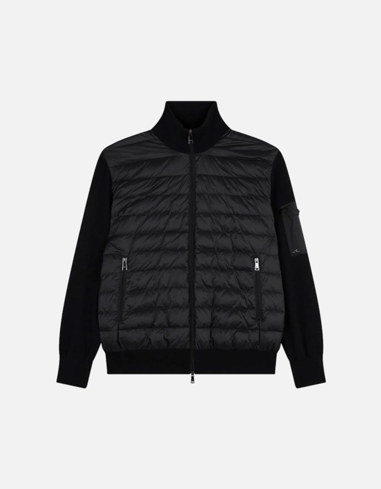 Ultralight Down Tech Zip Cardigan 011 Black