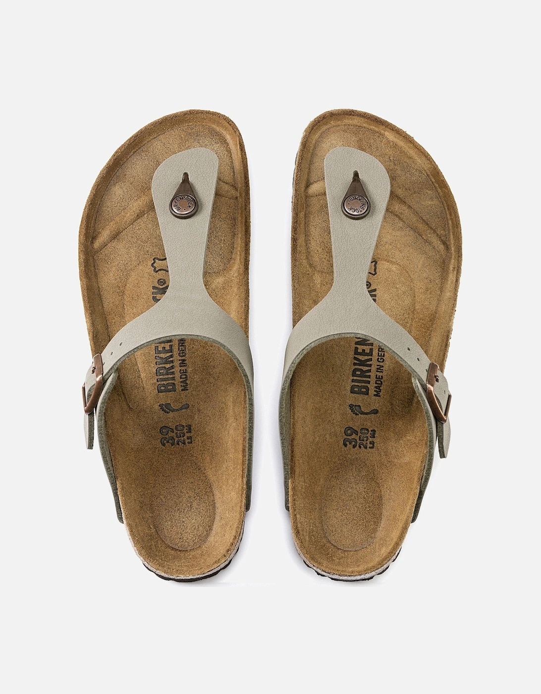 Birko-Flor Birkibuc Womens Flip Flop - Stone