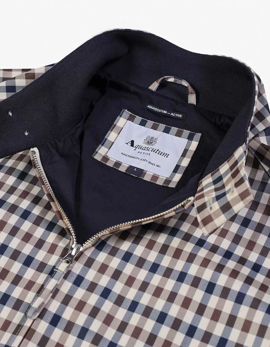 Mens Archival Harrington Jacket - Club Check