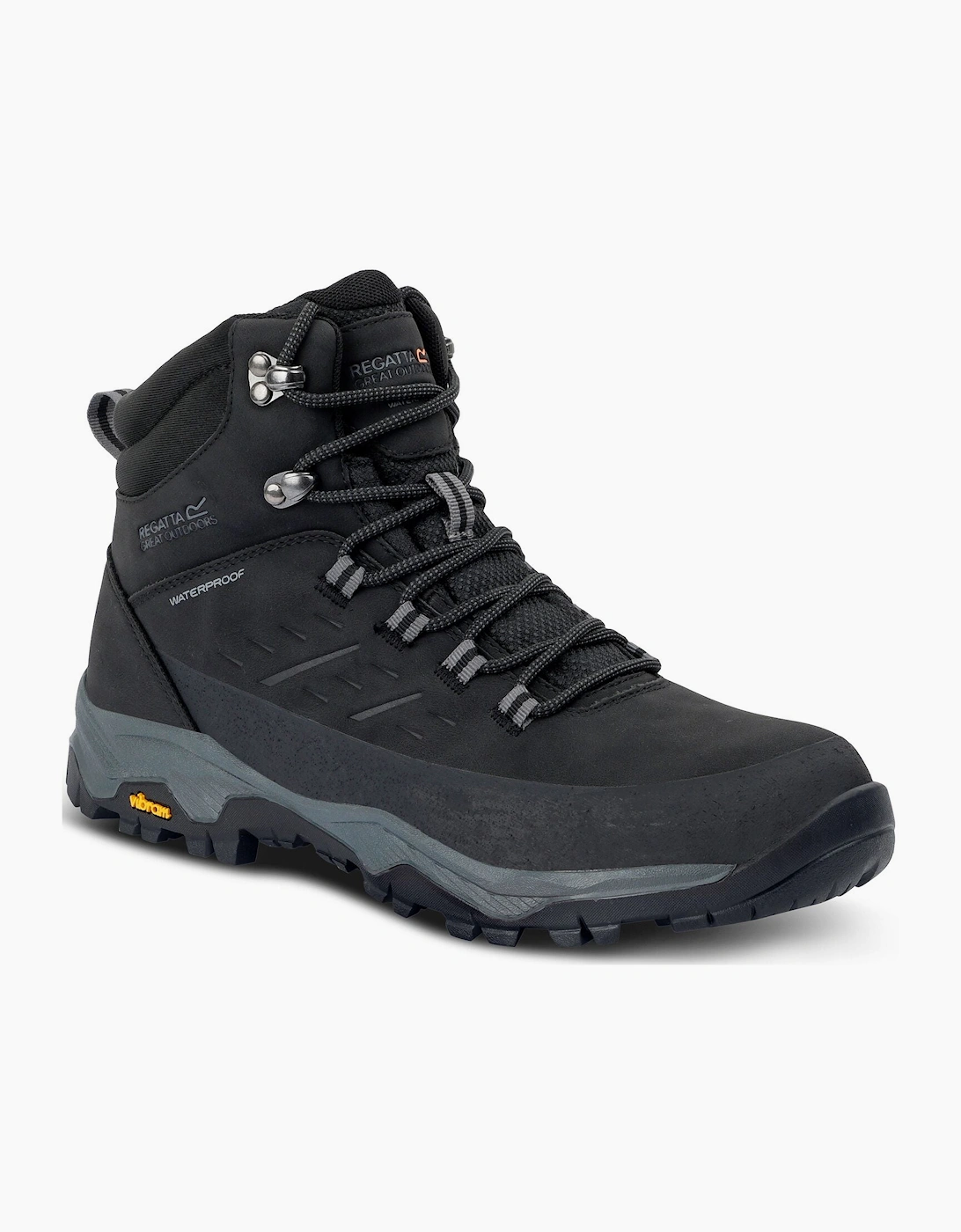 Regatta Men's Black Blake Waterproof Walking Boots - Size 10