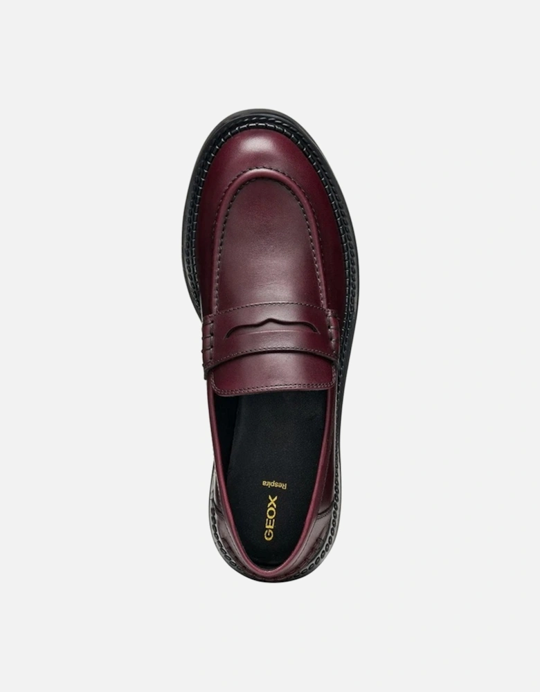 Womens/Ladies D Serilda E Leather Loafers