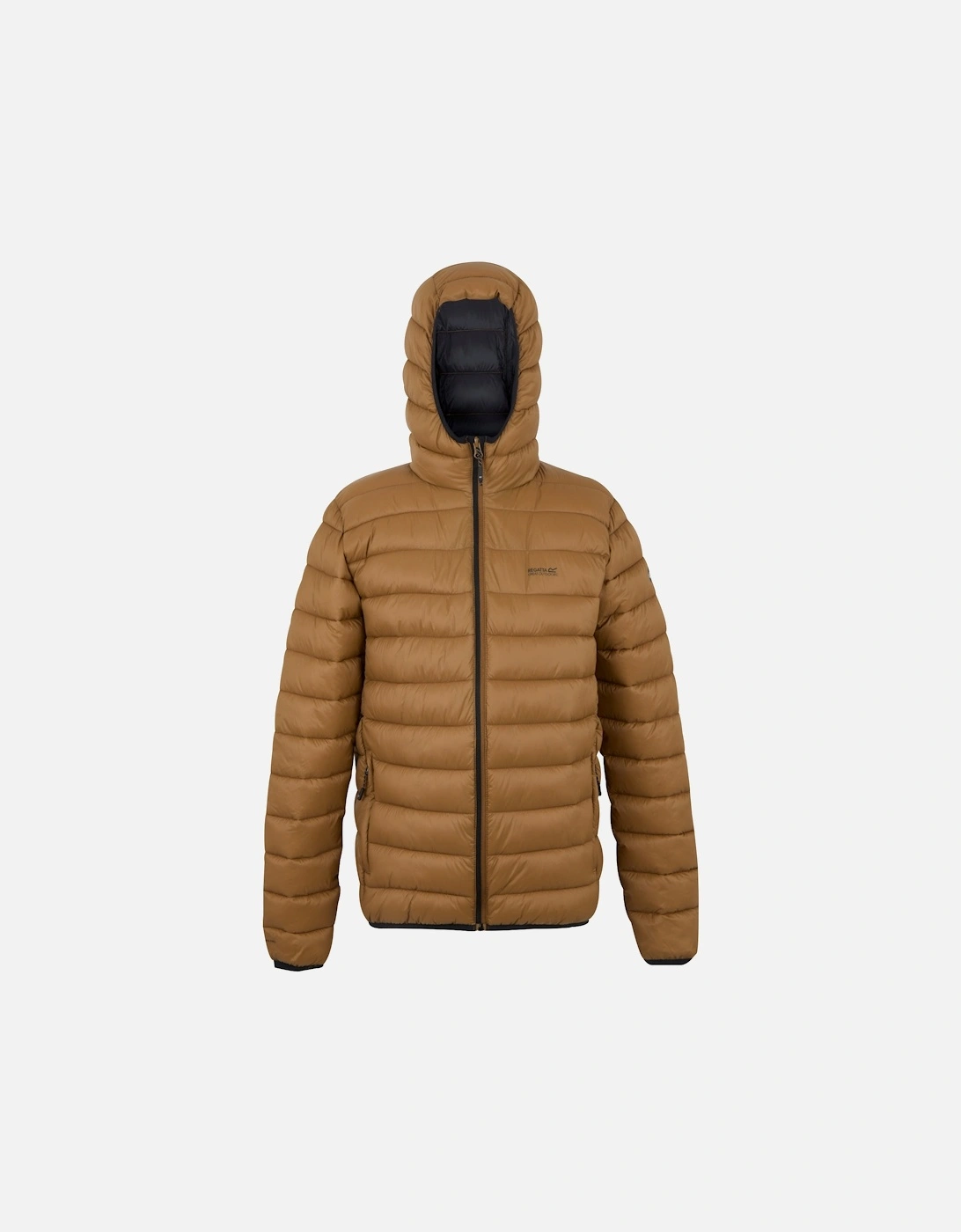 Mens Marizion Baffled Hooded Padded Jacket, 6 of 5