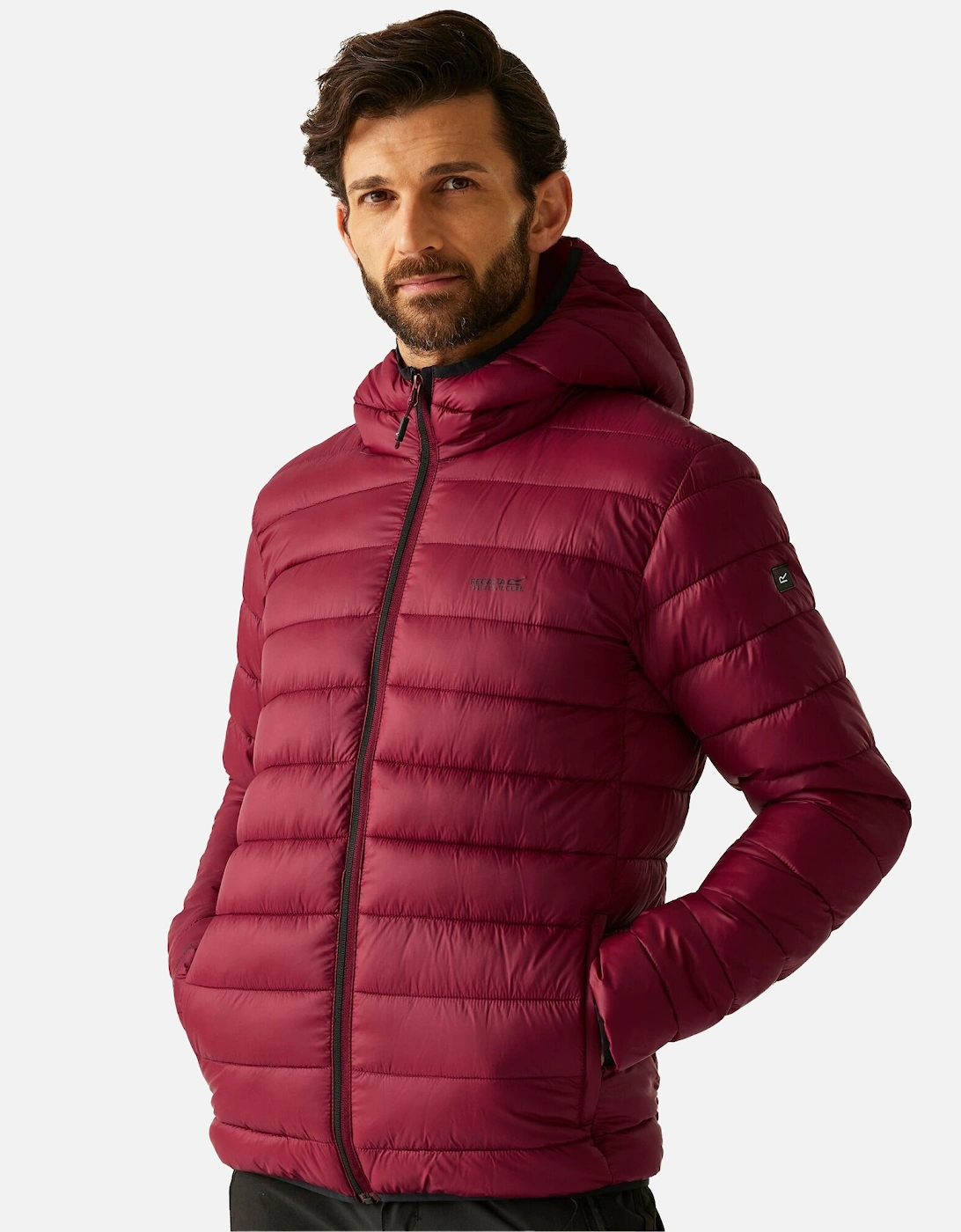 Mens Marizion Baffled Hooded Padded Jacket