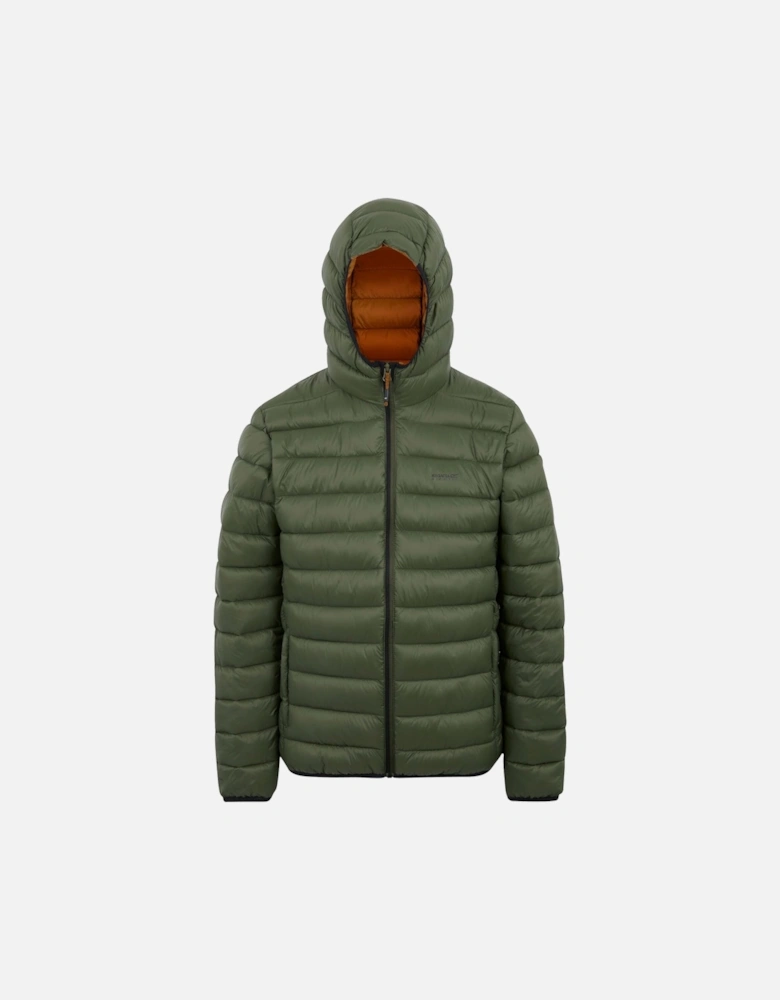 Mens Marizion Baffled Hooded Padded Jacket