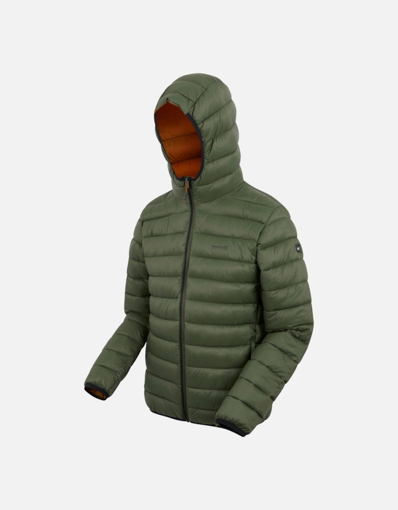 Mens Marizion Baffled Hooded Padded Jacket