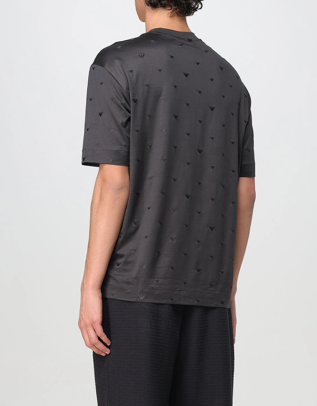 AllOver Eagle Logo Print TShirt