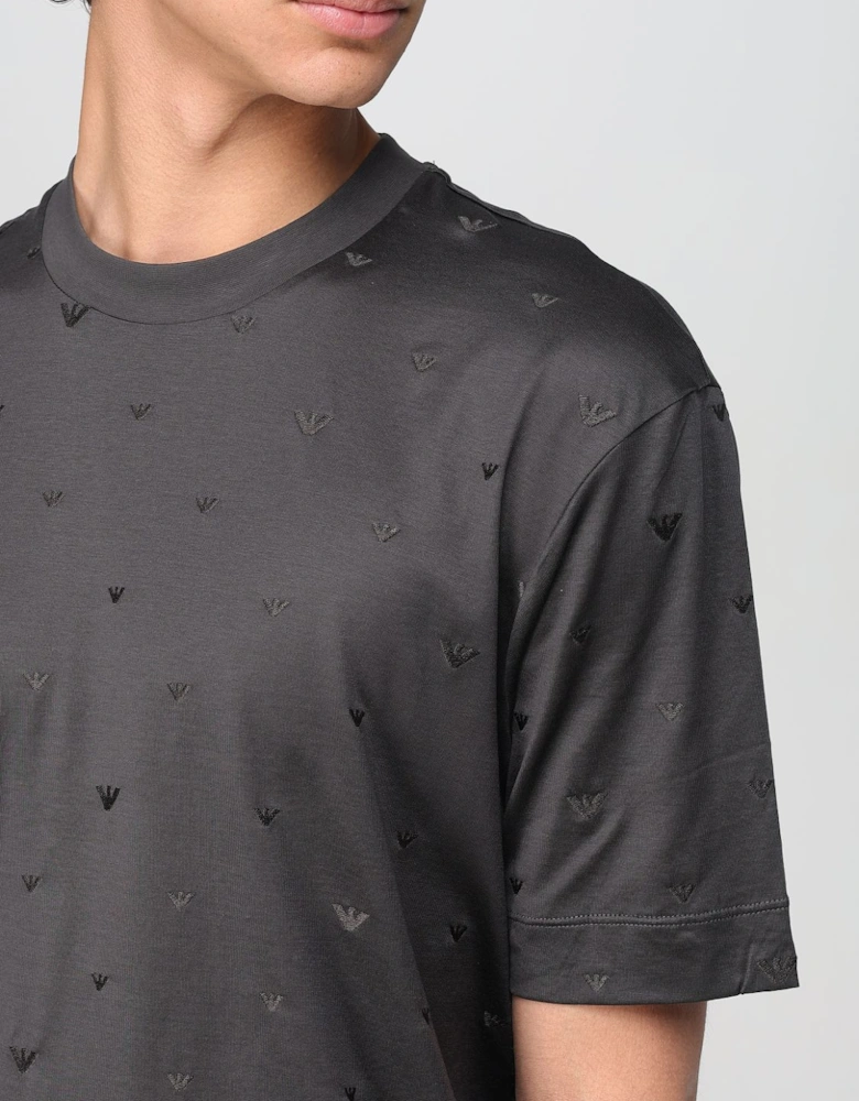 AllOver Eagle Logo Print TShirt