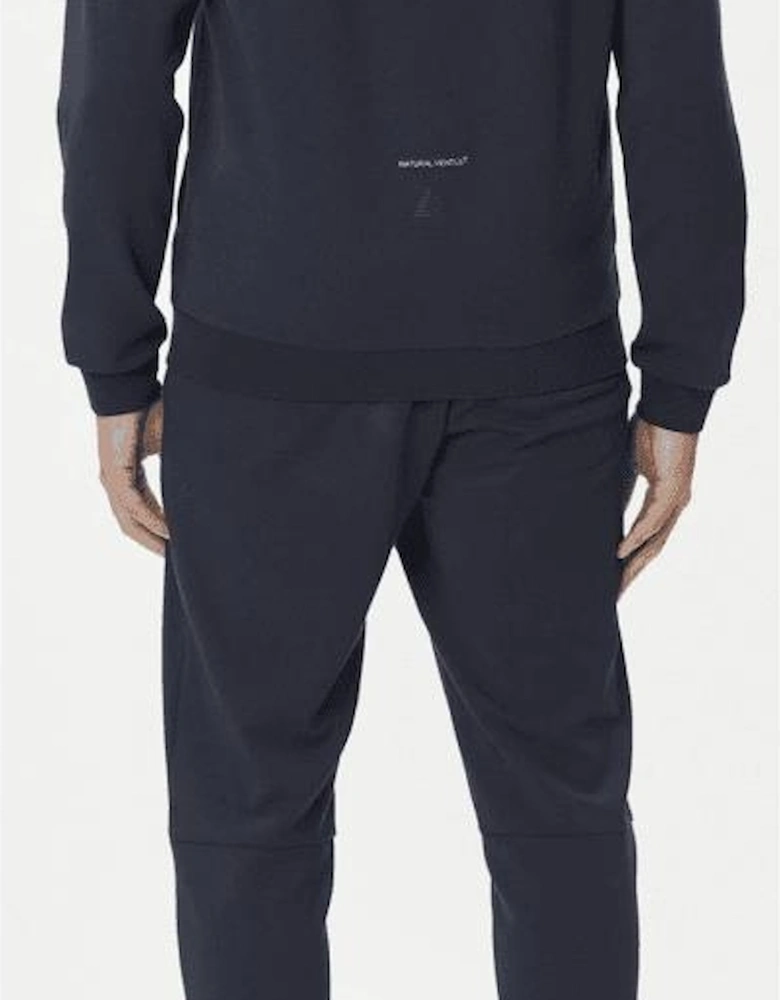 Ventus7 Performance Cotton Zip Hooded Navy Tracksuit