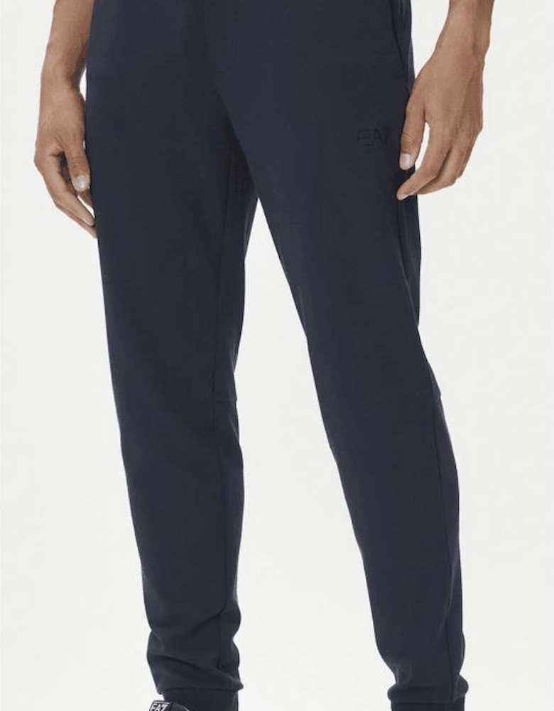 Ventus7 Performance Cotton Zip Hooded Navy Tracksuit