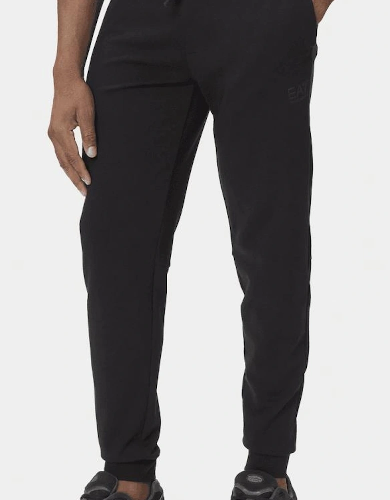 Ventus7 Performance Cotton Zip Hooded Black Tracksuit