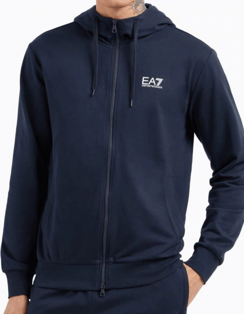Core ID Navy Zip Up Hoodie
