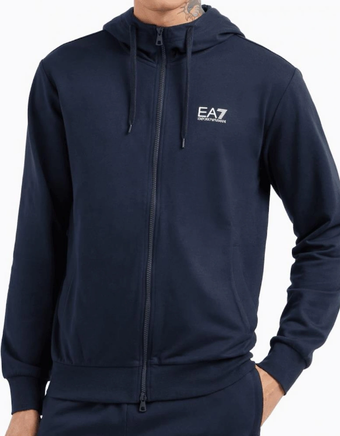 Core ID Navy Zip Up Hoodie