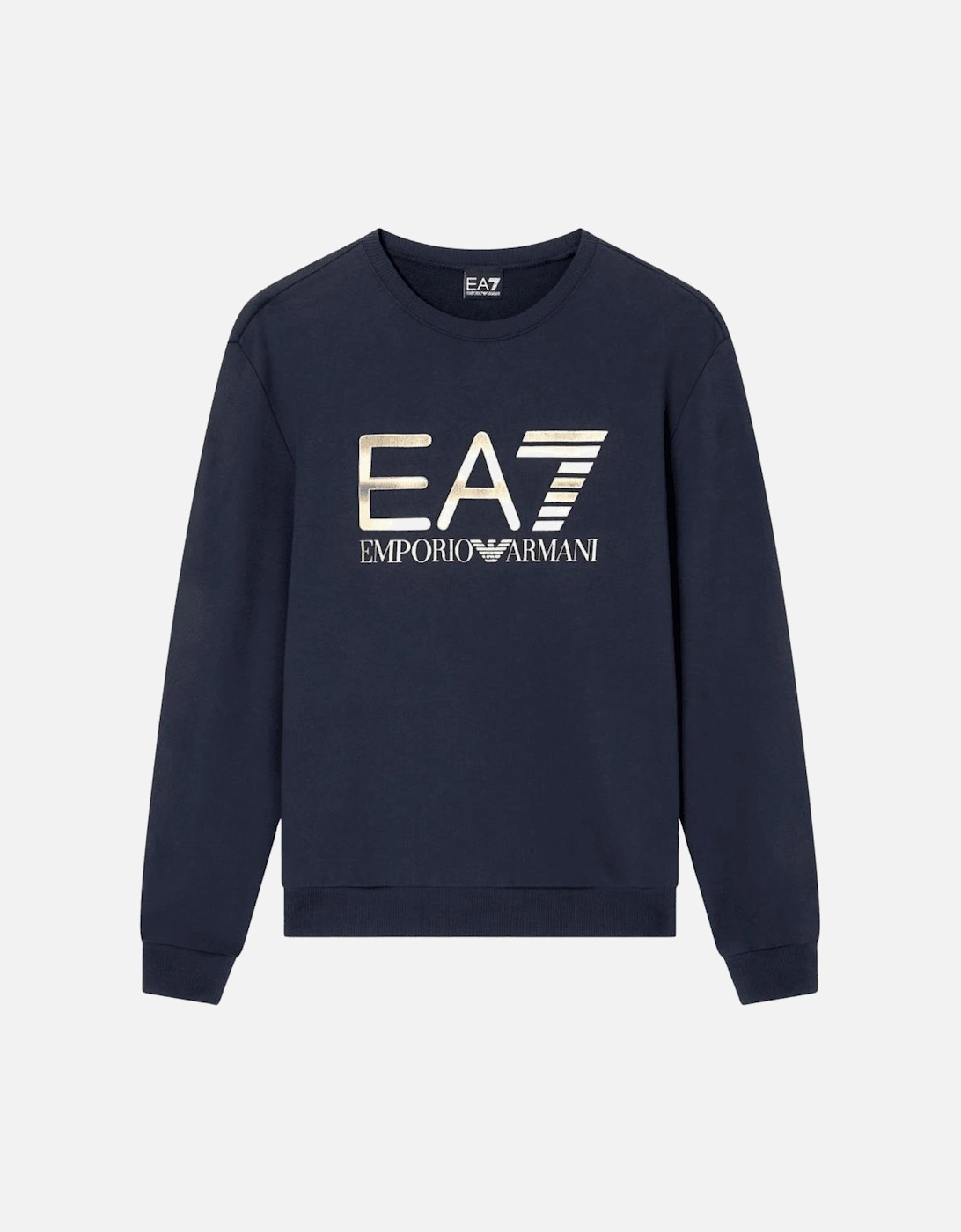 Regular Fit Navy/Gold Sweatshirt, 4 of 3
