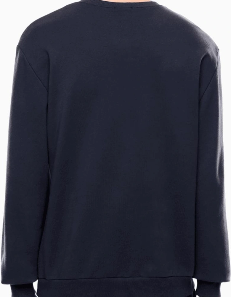 Regular Fit Navy/Gold Sweatshirt