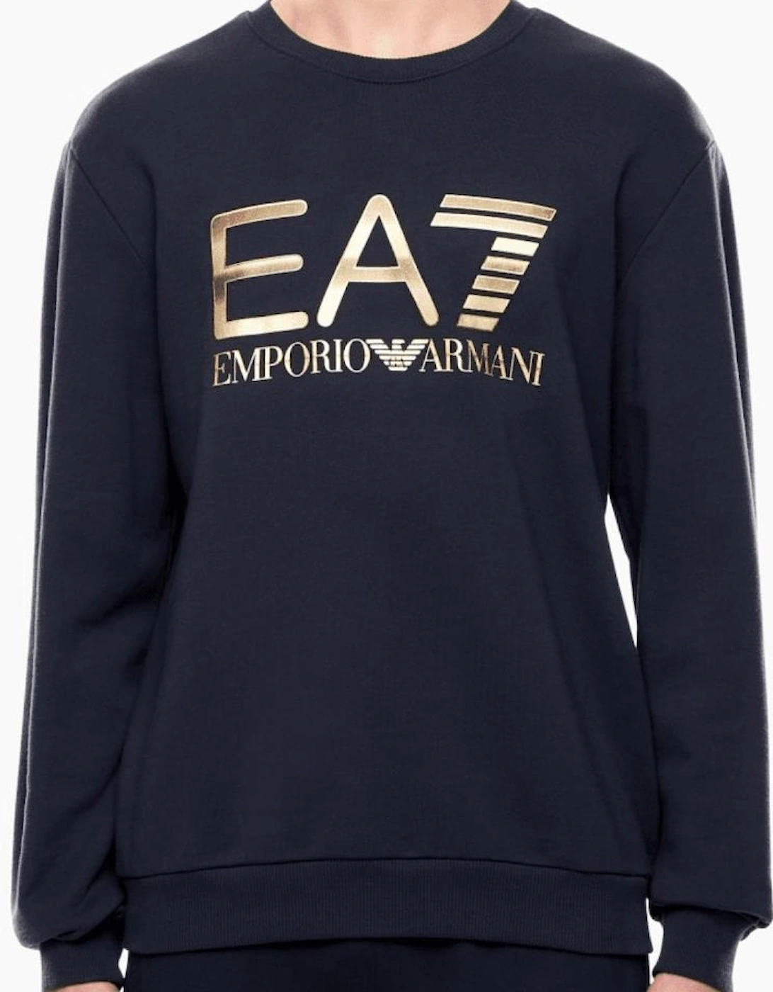 Regular Fit Navy/Gold Sweatshirt