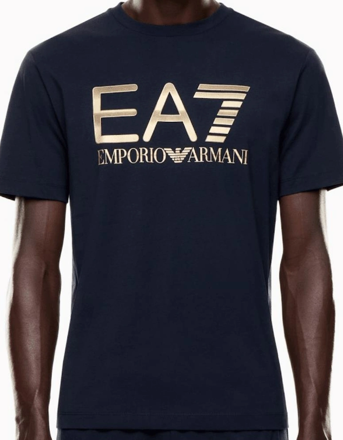 Graphic Logo Navy/Gold T-Shirt