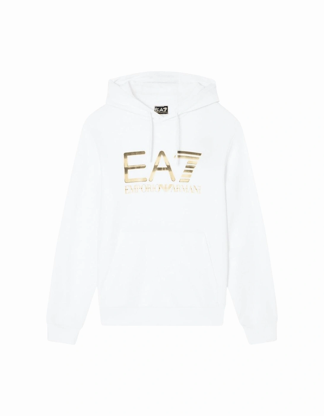 Regular Fit White/Gold Hoodie, 4 of 3