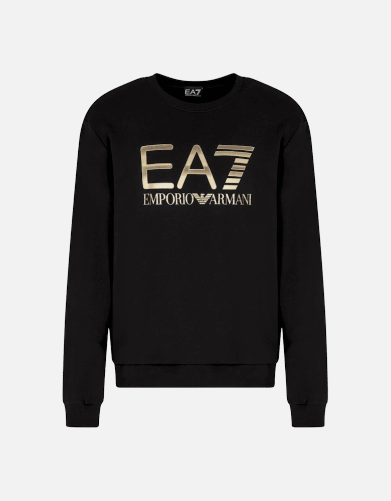 Regular Fit Black/Gold Sweatshirt