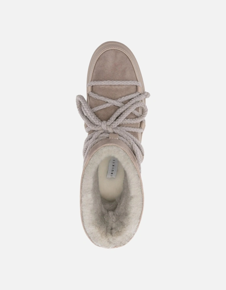 Womens Classic Boot Beige/Grey