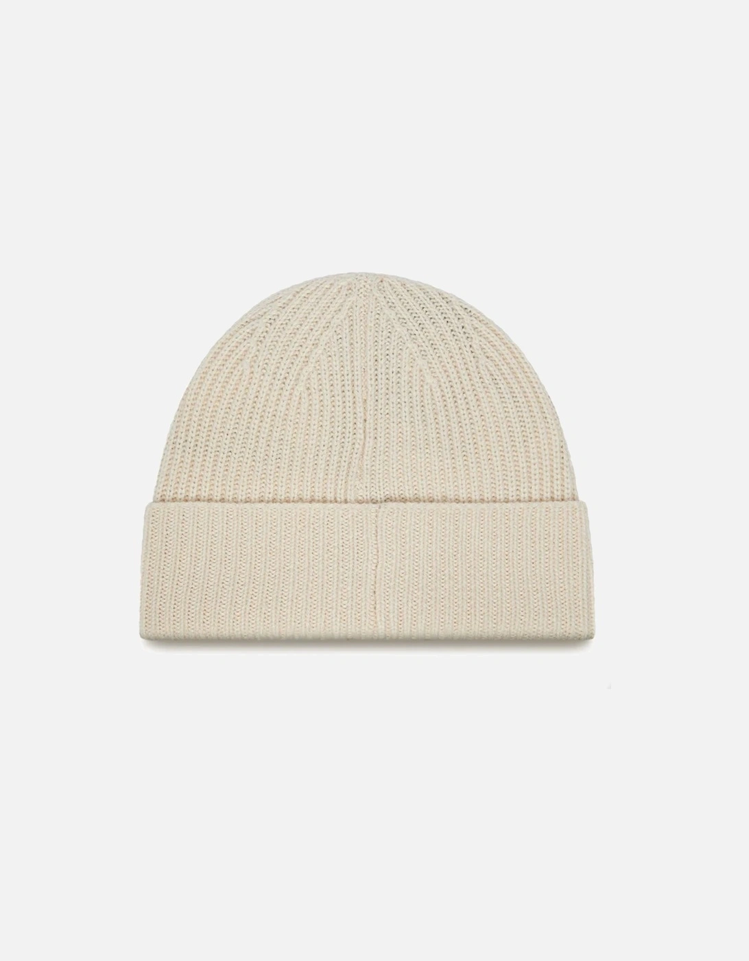 Patch Logo Beanie - Off White