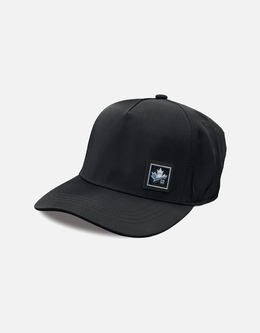 Small Silver Plaque Cap in Black, 5 of 4