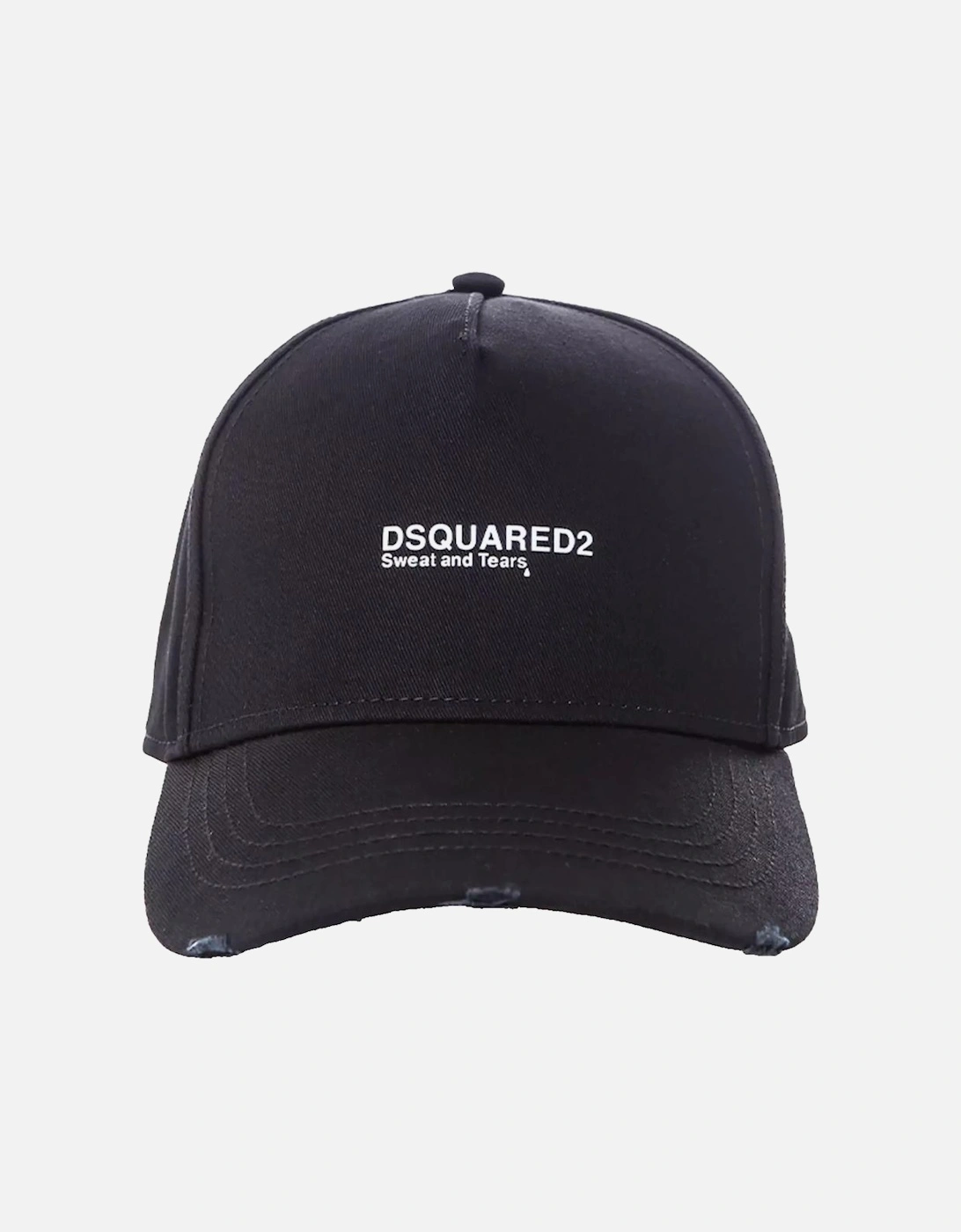 Sweat and Tears Baseball Cap in Black