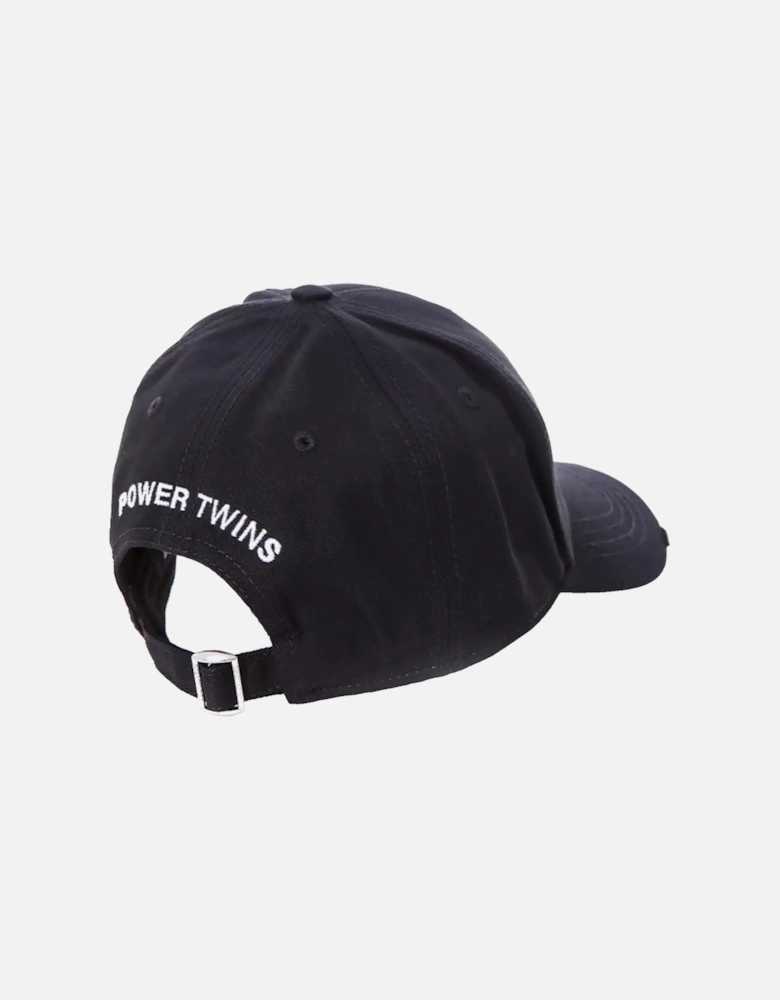 Sweat and Tears Baseball Cap in Black