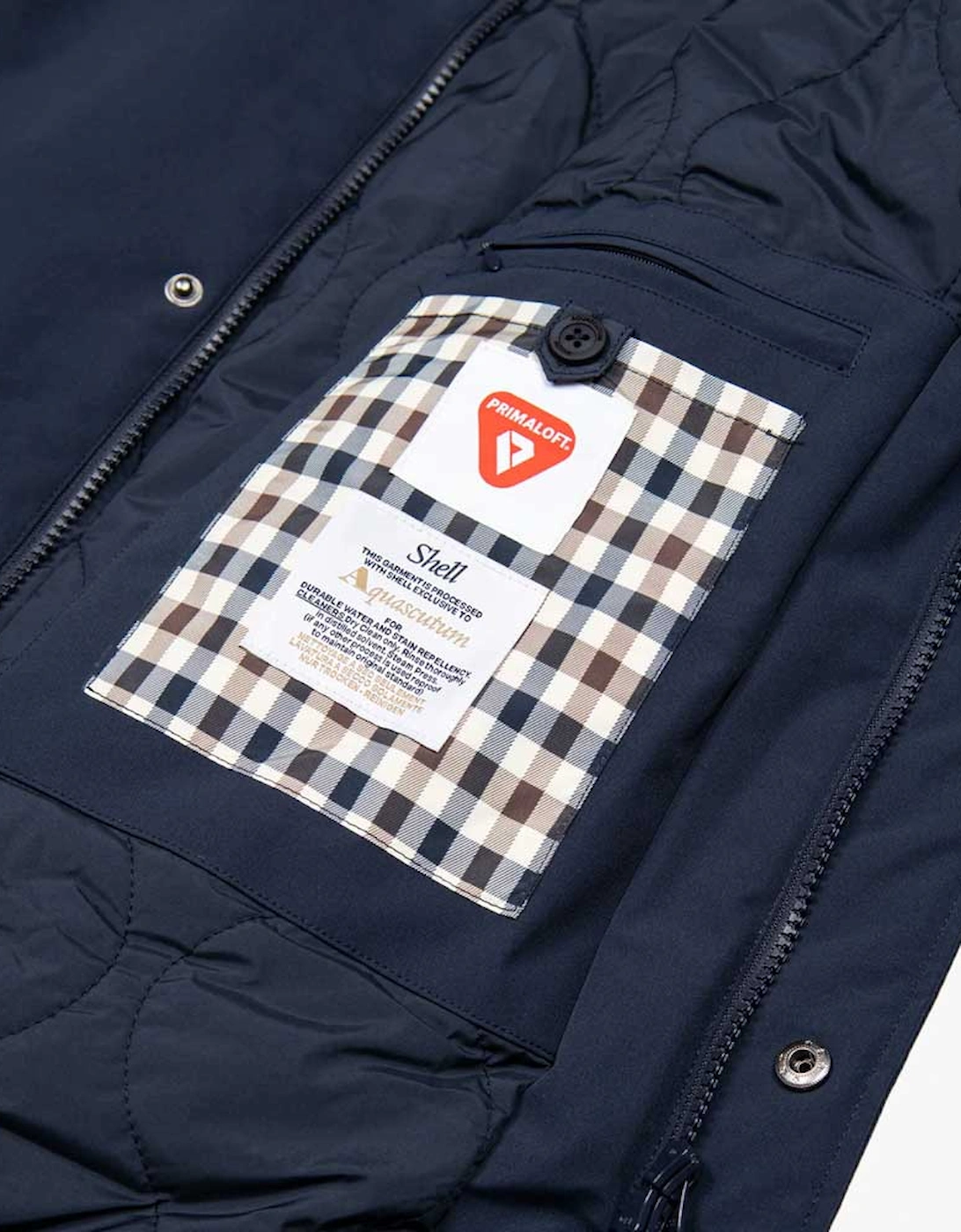 Shell Active Mid Trench Coat - Navy