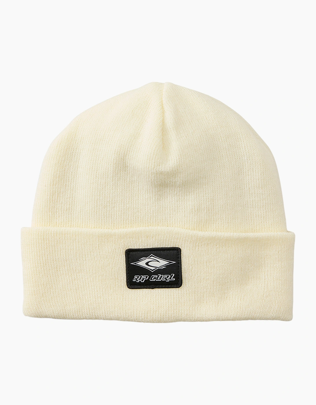 Ripcurl Men's Cream Rip Curl Classic Surf Tall Beanie - Size: One Size