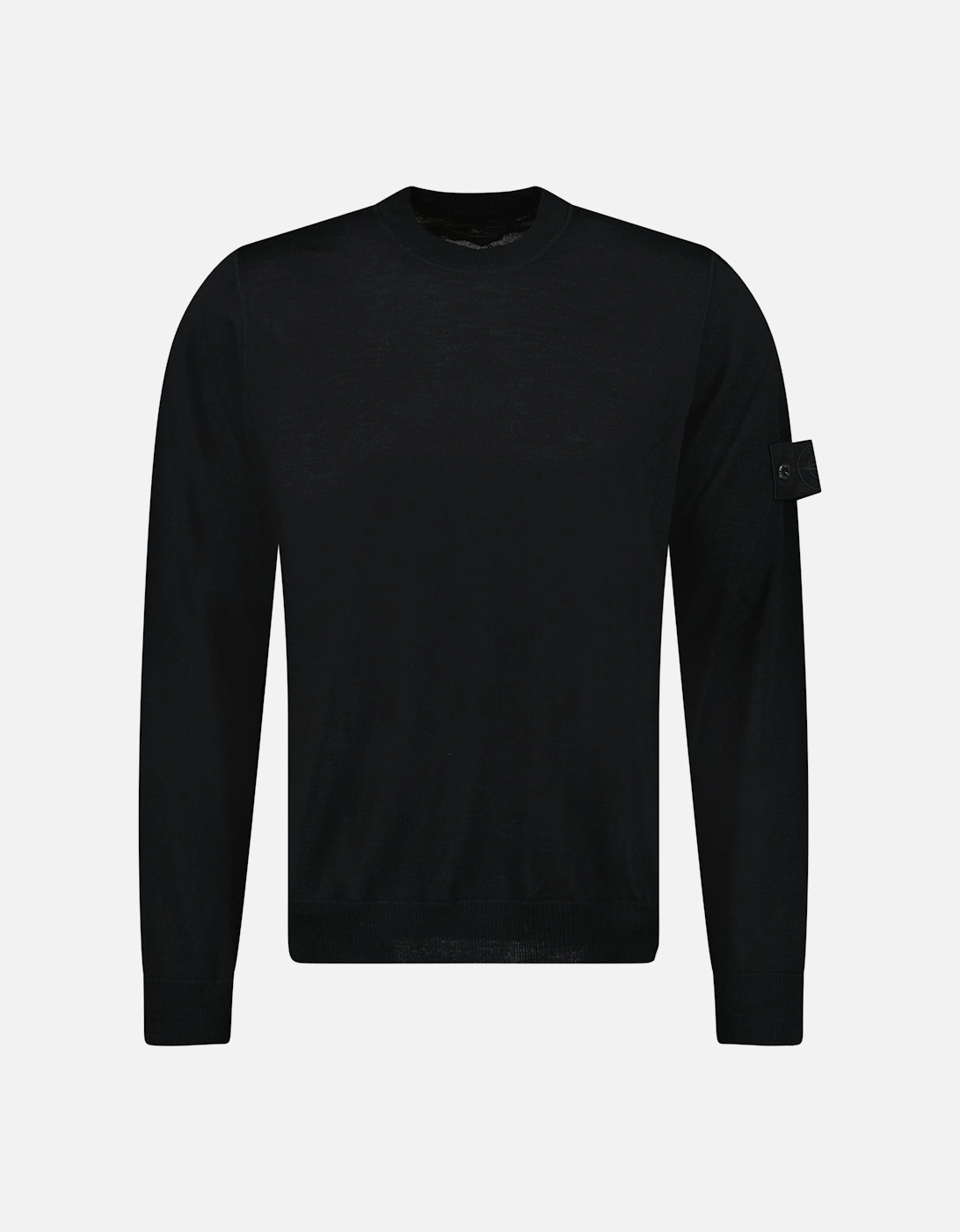 Ghost Wool Crew Neck Jumper Black, 6 of 5
