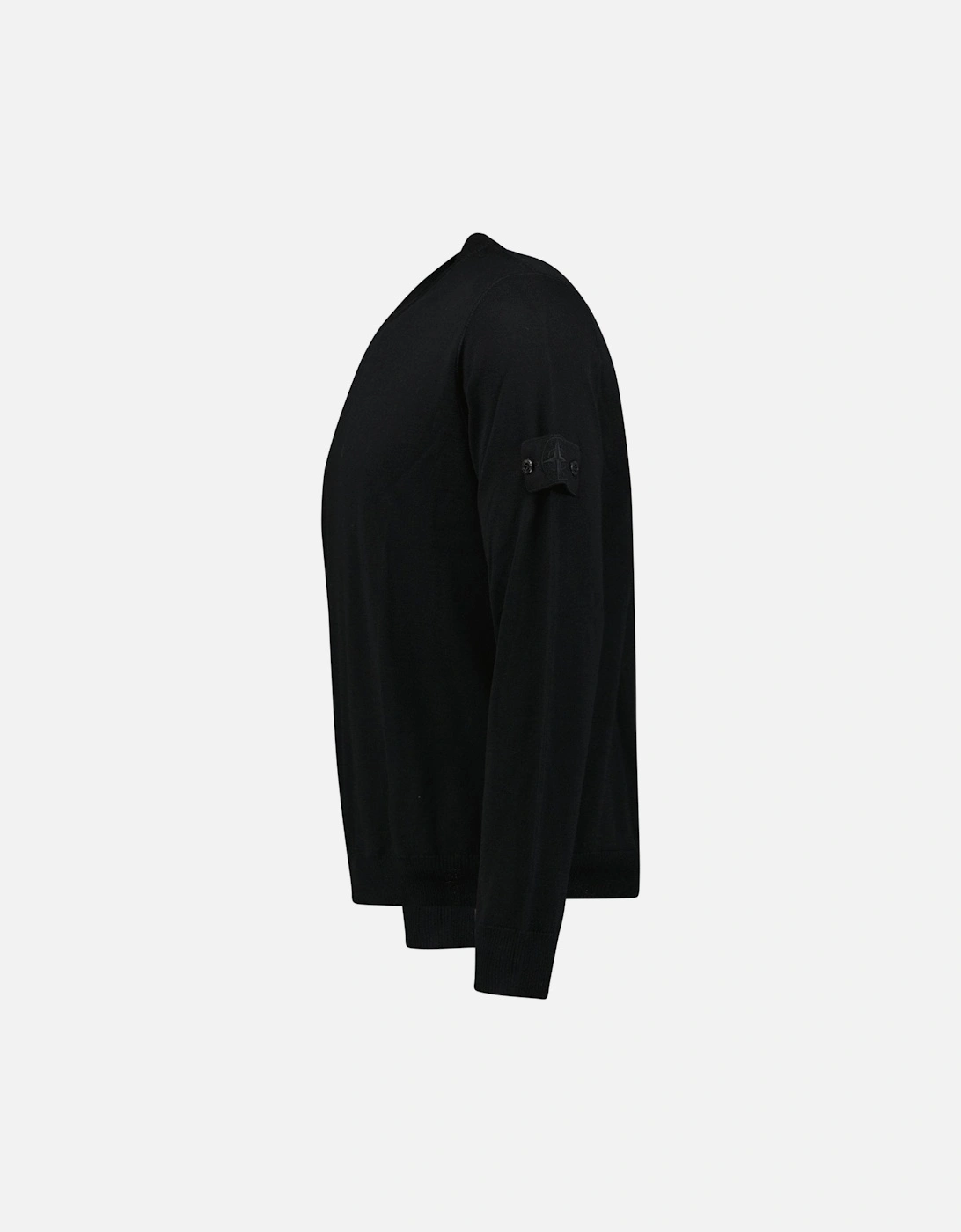 Ghost Wool Crew Neck Jumper Black