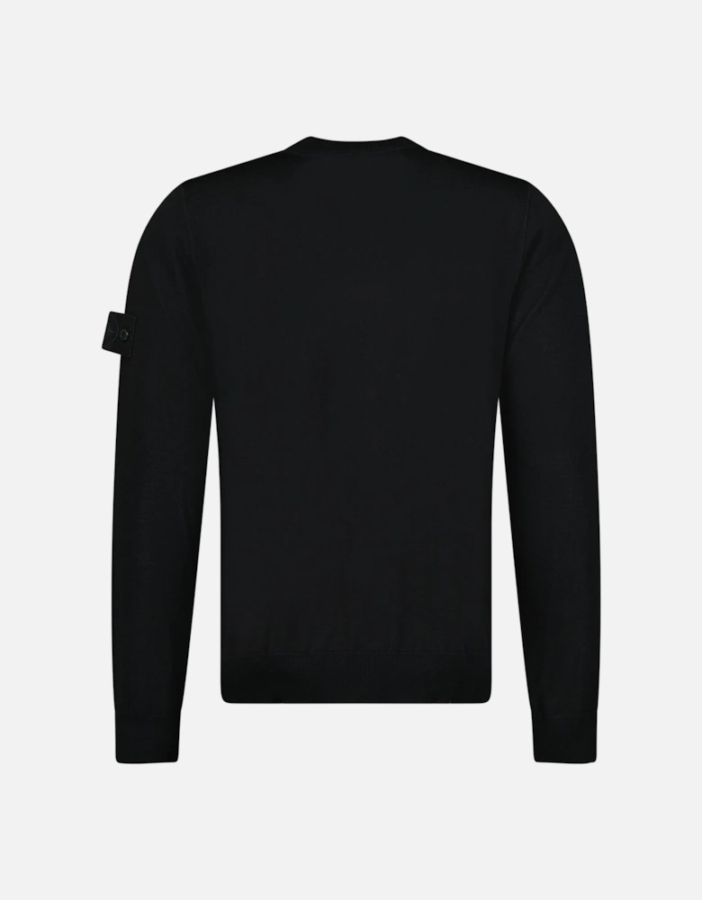 Ghost Wool Crew Neck Jumper Black