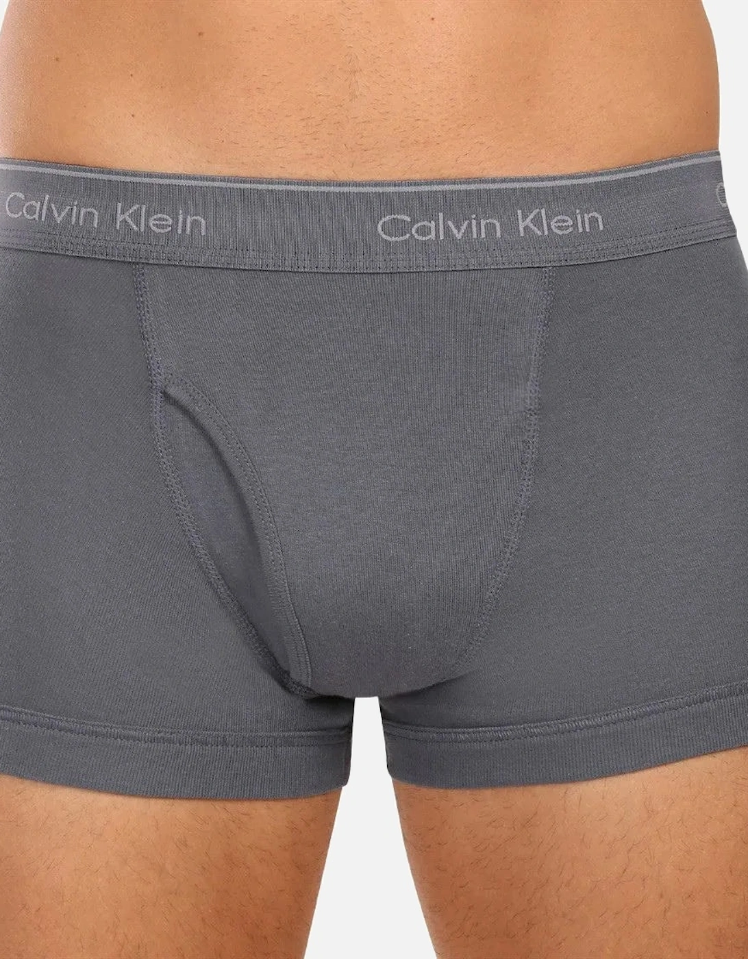 3-Pack Pure Cotton Boxer Trunks, Turbulence / Adrenaline Rush / Black