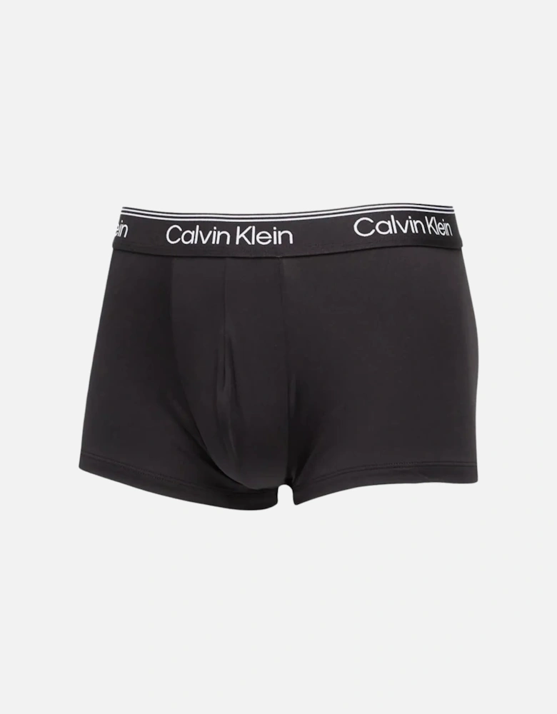 3-Pack Icon Microfibre Stretch Low-Rise Boxer Trunks, Black