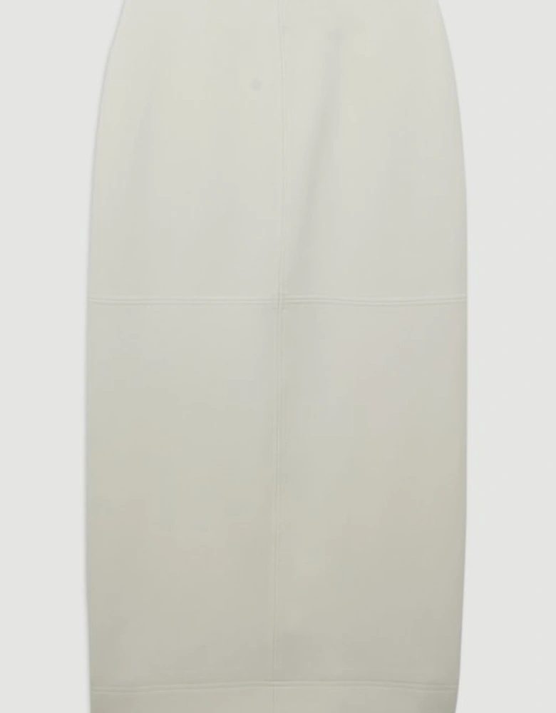 Compact Stretch Essential Tailored Maxi Skirt